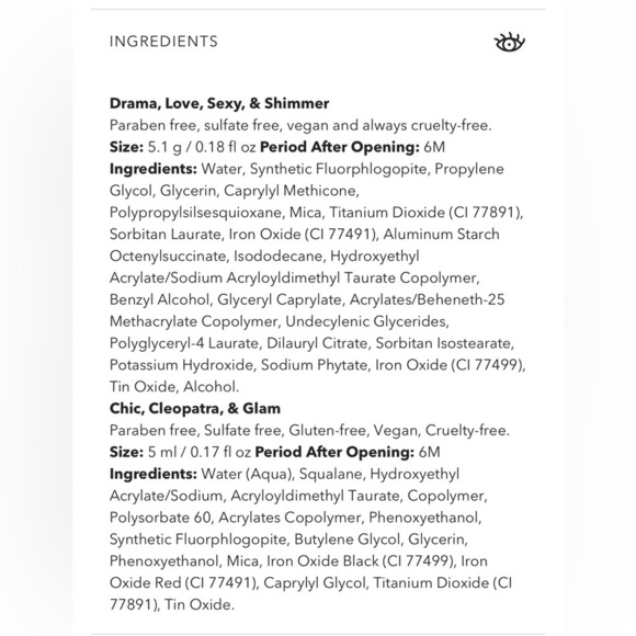 Girlactic Metallic Eye Sparkle Shadow in Chic- Color is Sold Out - Picture 5 of 6